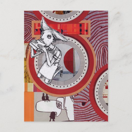 私食べ物の言葉 ポストカード (正面)