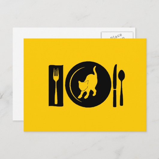 私食べ... ポストカード (正面/裏面)