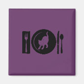 私食べ... マグネット (正面)