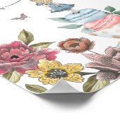 私食べ | Wonderland Teaのヴィンテージアリスパーティー ポスター (角)