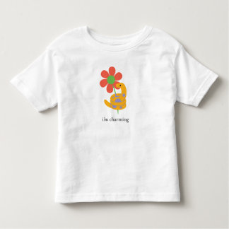 私魅力的!スネークゾオディアックTシャツの年 トドラーTシャツ