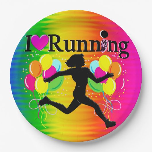 私鮮やかはランニング紙プレート ペーパープレート (正面)