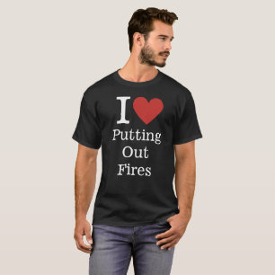 私❤️が火事を出した Tシャツ