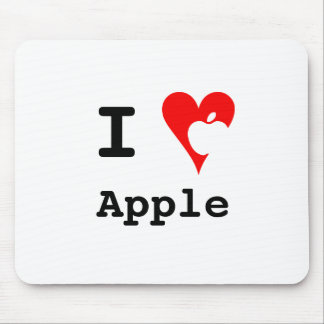 "私♥のApple"のマウスパッド マウスパッド
