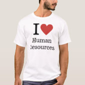 私❤️は人材カスタムが大好き Tシャツ (正面)