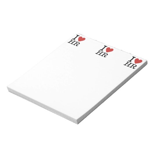 私❤️はHRが大好き(人事部) ノートパッド (回転)