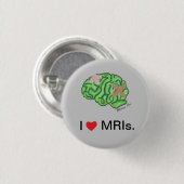 "私[ハート] MRIs"ボタン 缶バッジ (正面&裏面)