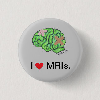 "私[ハート] MRIs"ボタン 缶バッジ