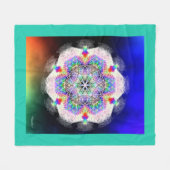 私 フリースブランケット (正面(横))