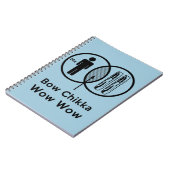 私 + ベーコン=弓Chikkaのワウのワウ ノートブック (左側)