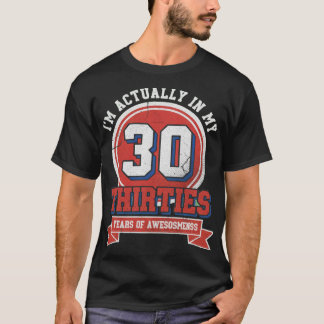 私、実は30代なんです Tシャツ