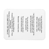 「私」気にの詩 マグネット (横)