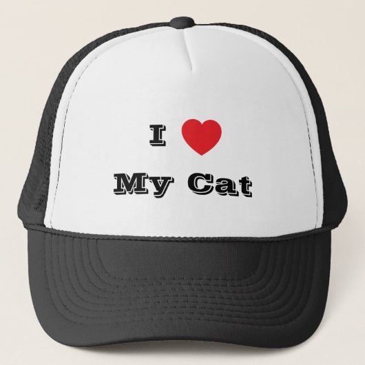 私♥️猫 キャップ (正面)