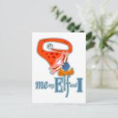 私、私の小妖精や小人と私 ポストカード (スタンド正面)