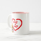 私 + 私 ツートーンマグカップ (正面左)