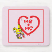 私 + 私 マウスパッド (正面)