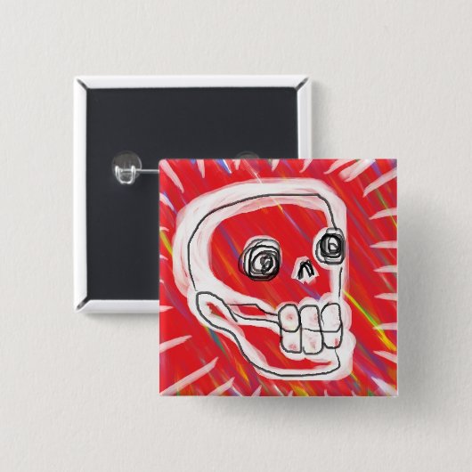 私 缶バッジ (正面&裏面)