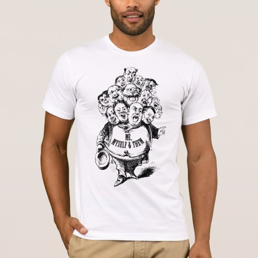 私、自分自身およびそれら Tシャツ (正面)