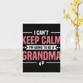 私、落ち着いてられない！祖母になるのよ、昇格して！ カード (黄色い花)