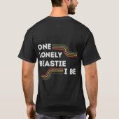 私、1匹で生きてる Tシャツ (裏面)