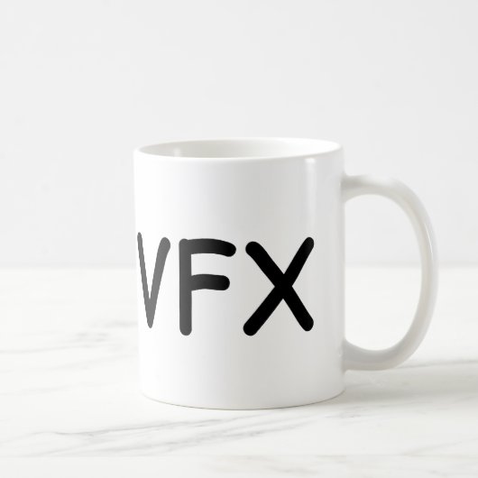 "私<3 VFX"のマグ! コーヒーマグカップ (右)