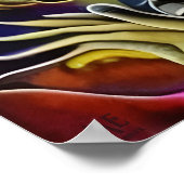 私 – AIファンタジーデジタルアートプリント- モダン ポスター (角)