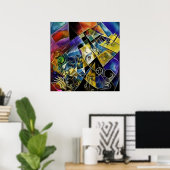 私 – AIファンタジーデジタルアートプリント- モダン ポスター (ホームオフィス)