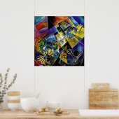 私 – AIファンタジーデジタルアートプリント- モダン ポスター (キッチン)