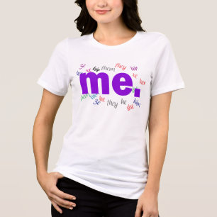 私。(LGBTゲイレズビアン・トランスジェンダー) トライブレンドTシャツ