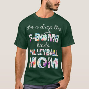 私AドロップFbOmb金田バレーボールママ Tシャツ