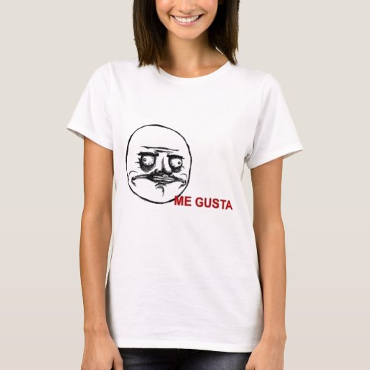 私Gustaのミーム Tシャツ (正面)