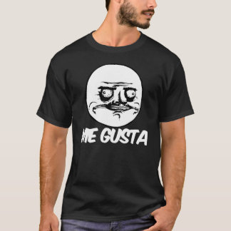 私gustaの激怒のミームの喜劇的な顔 tシャツ