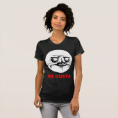 私Gustaの激怒の顔のミーム Tシャツ (正面フル)