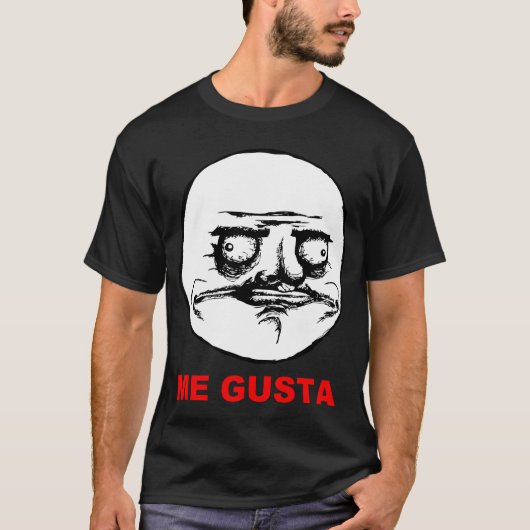 私Gustaの激怒の顔のミーム Tシャツ (正面)