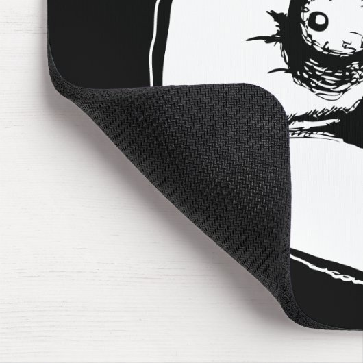 私gustaの顔の激怒の顔のミームのユーモアのlolのrofl マウスパッド (コーナー)