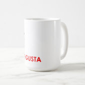 私Gusta コーヒーマグカップ (正面右)