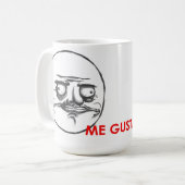 私Gusta コーヒーマグカップ (正面左)