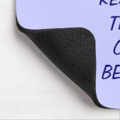 私LISTHOPERESPECTTRUSTCAREBELIEVEをするため マウスパッド (コーナー)