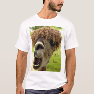 私llamoのラマ… tシャツ