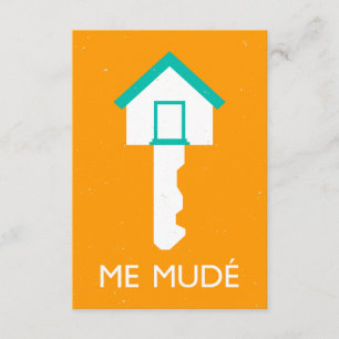 私mude llave de casa 招待状