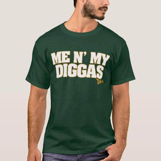 私N私のDiggas Tシャツ (正面)