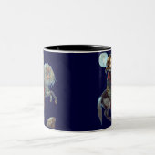 "私Vampiri:  Notte Cavallaの"マグ ツートーンマグカップ (中央)