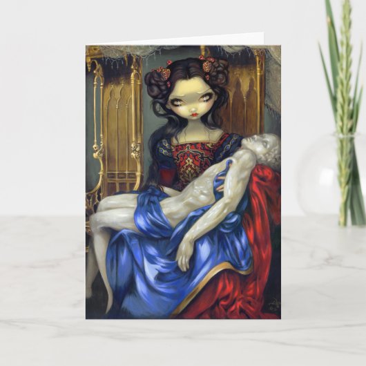 "私Vampiri: Pietàの"挨拶状 カード (正面)