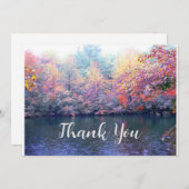 秋ありがとう<3 サンキューカード (正面/裏面)