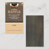 秋おむつラッフルチケット エンクロージャーカード (正面/裏面)