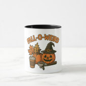 秋おもしろいハロウィーンマグ マグカップ (中央)