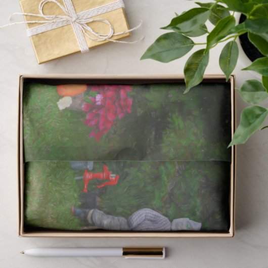 秋おもしろいファミリーカントリー素朴ファーム 薄葉紙 (ギフト)