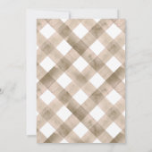 秋おもしろいワインテイスティングウーマン50誕生日 招待状 (裏面)