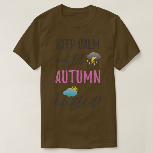 秋おもしろい保穏パーソナライズされた女First Na Tシャツ (デザイン正面)