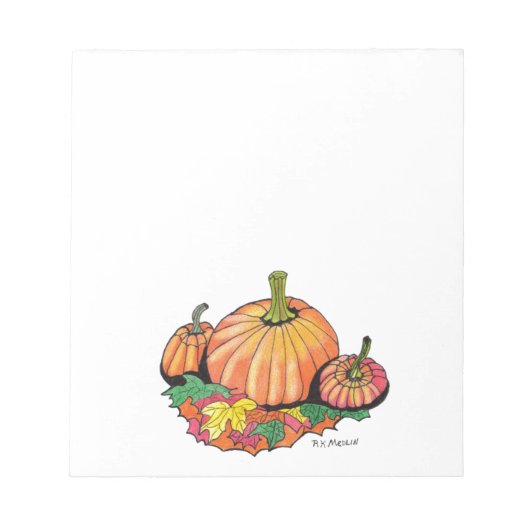 秋お気に入りの...メモ帳… ノートパッド (正面)